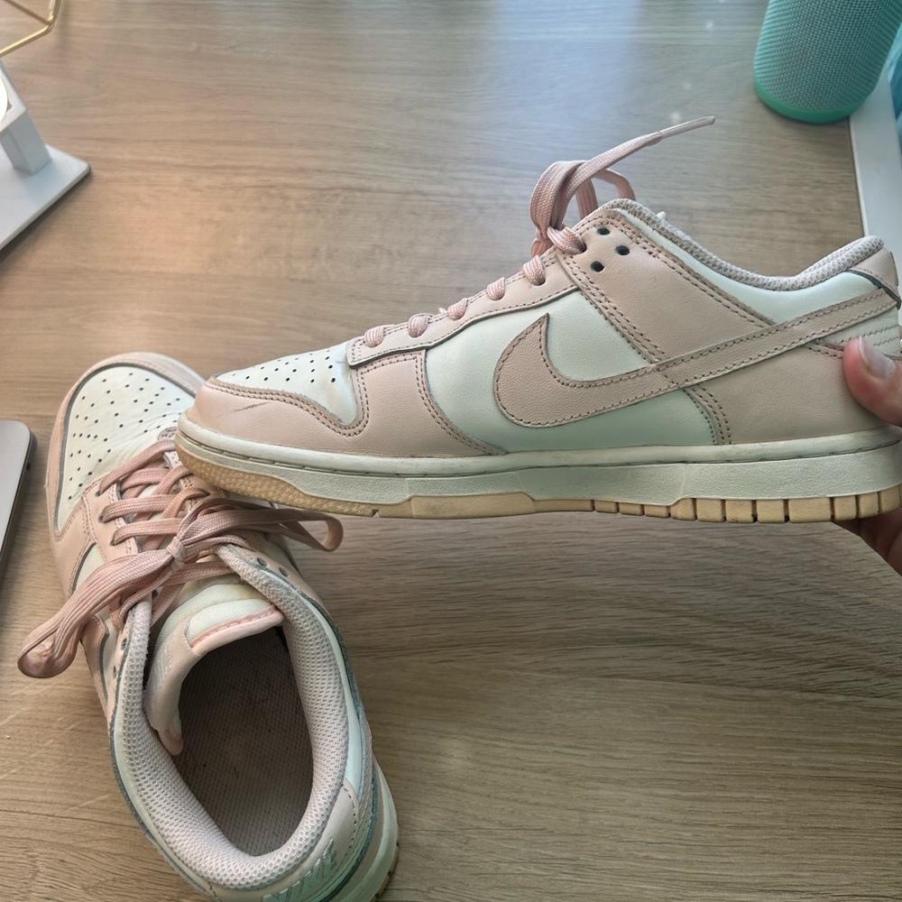 Pink Nike dunks
